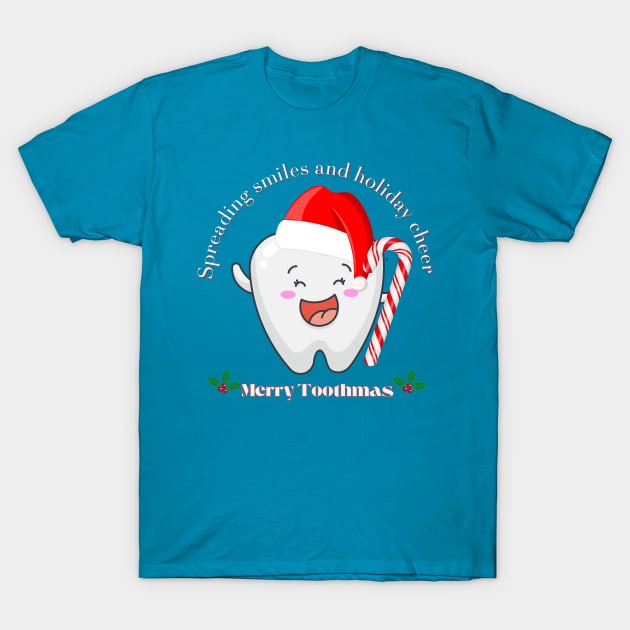 Merry Toothmas Dental Christmas T-Shirt by mebcreations